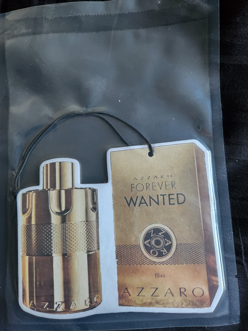 Azzaro Forever Wanted Gold Car Air Freshener